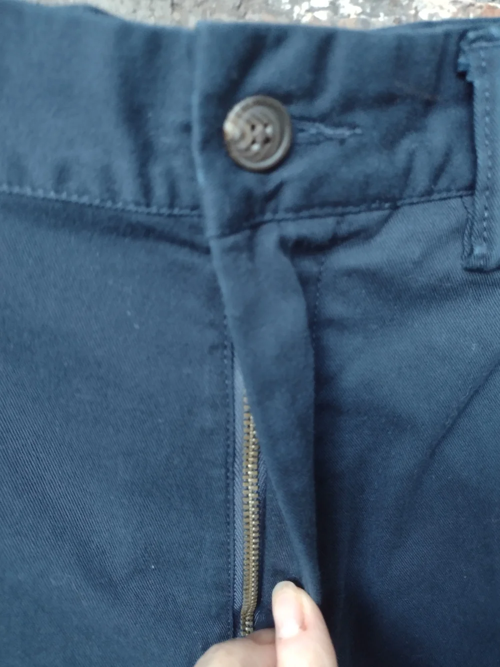 Polo Ralph Lauren Chino Pants Mens 36x29 Navy  Classic Fit Cotton Twill Career